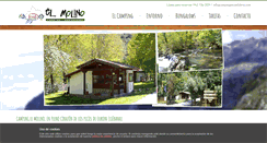 Desktop Screenshot of campingencantabria.com